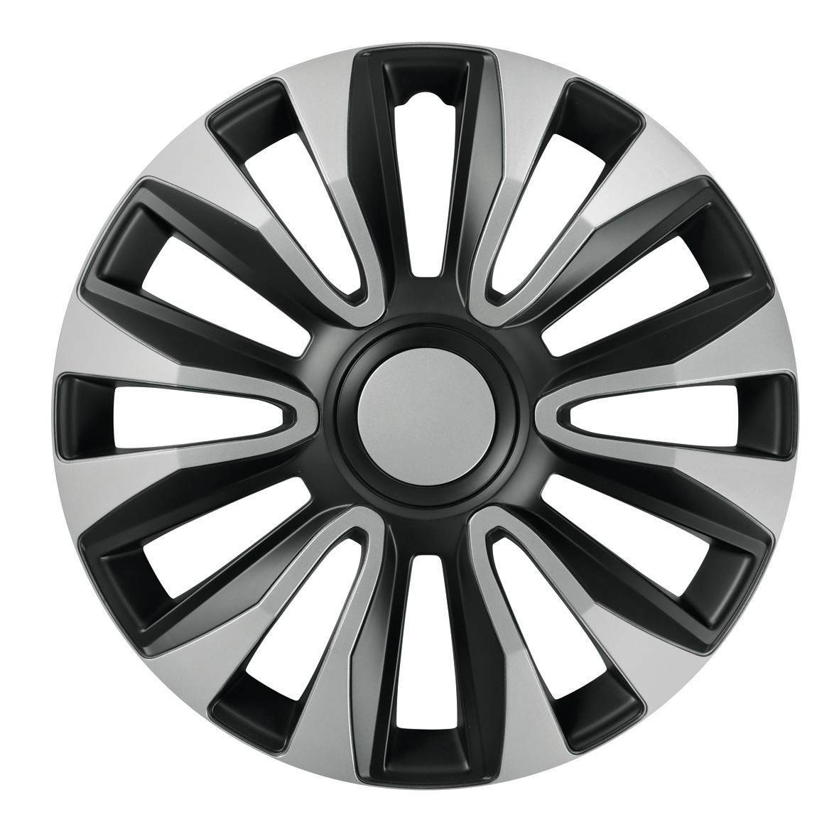 Avalone Silver & Black - Set 4 copricerchi - Ø 16"