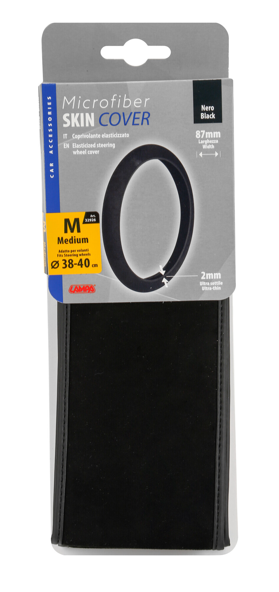 Skin-Cover, coprivolante elasticizzato - Microfibra - M - Ø 38/40 cm - immagine 2