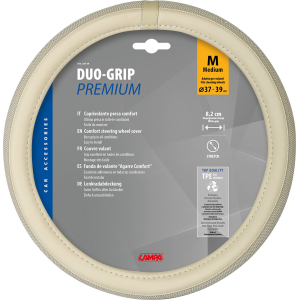 Duo-Grip, coprivolante in Skeentex - M - Ø 37/39 cm - Beige