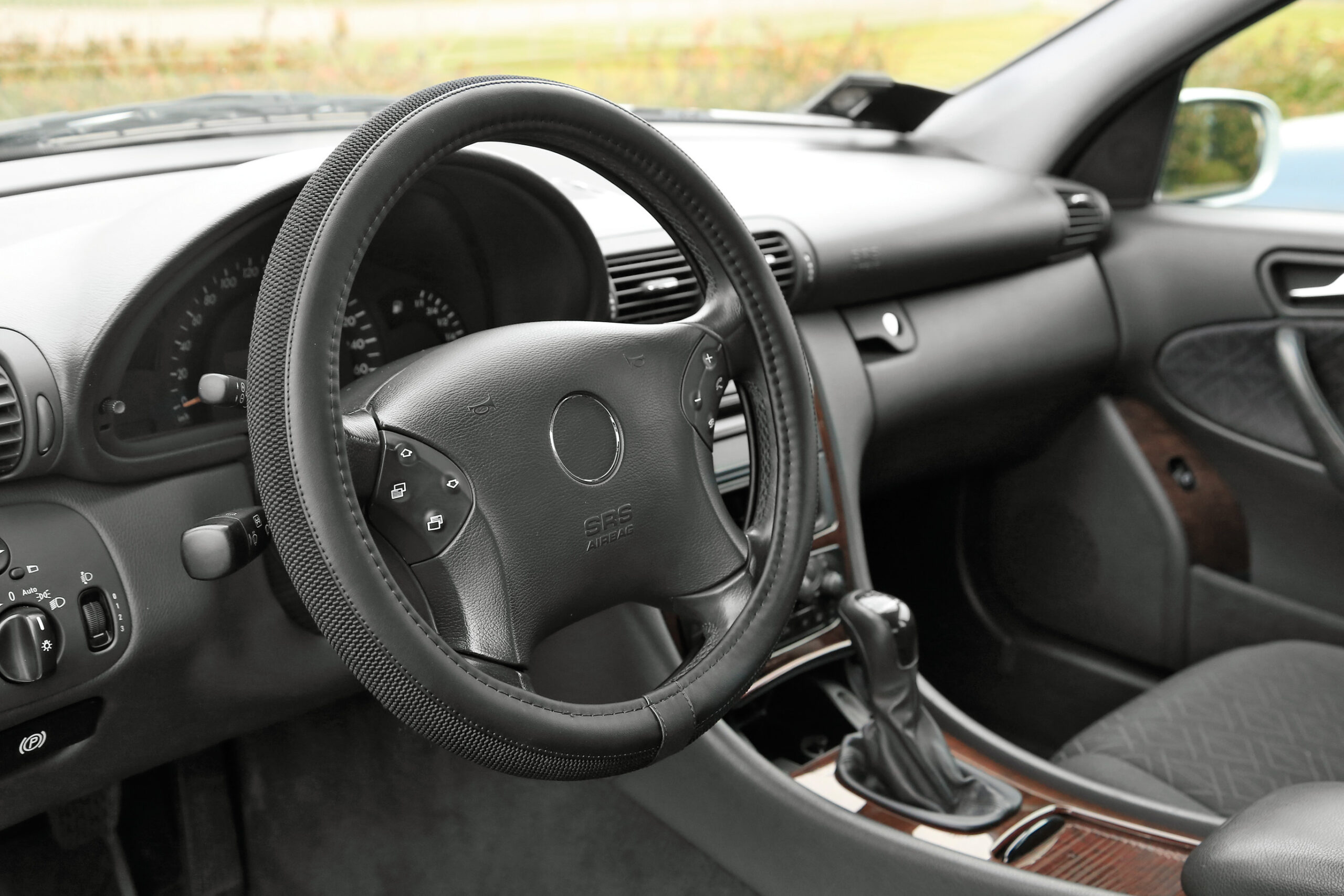 Duo-Grip, coprivolante in Skeentex - S - Ø 35/37 cm - Nero - immagine 3