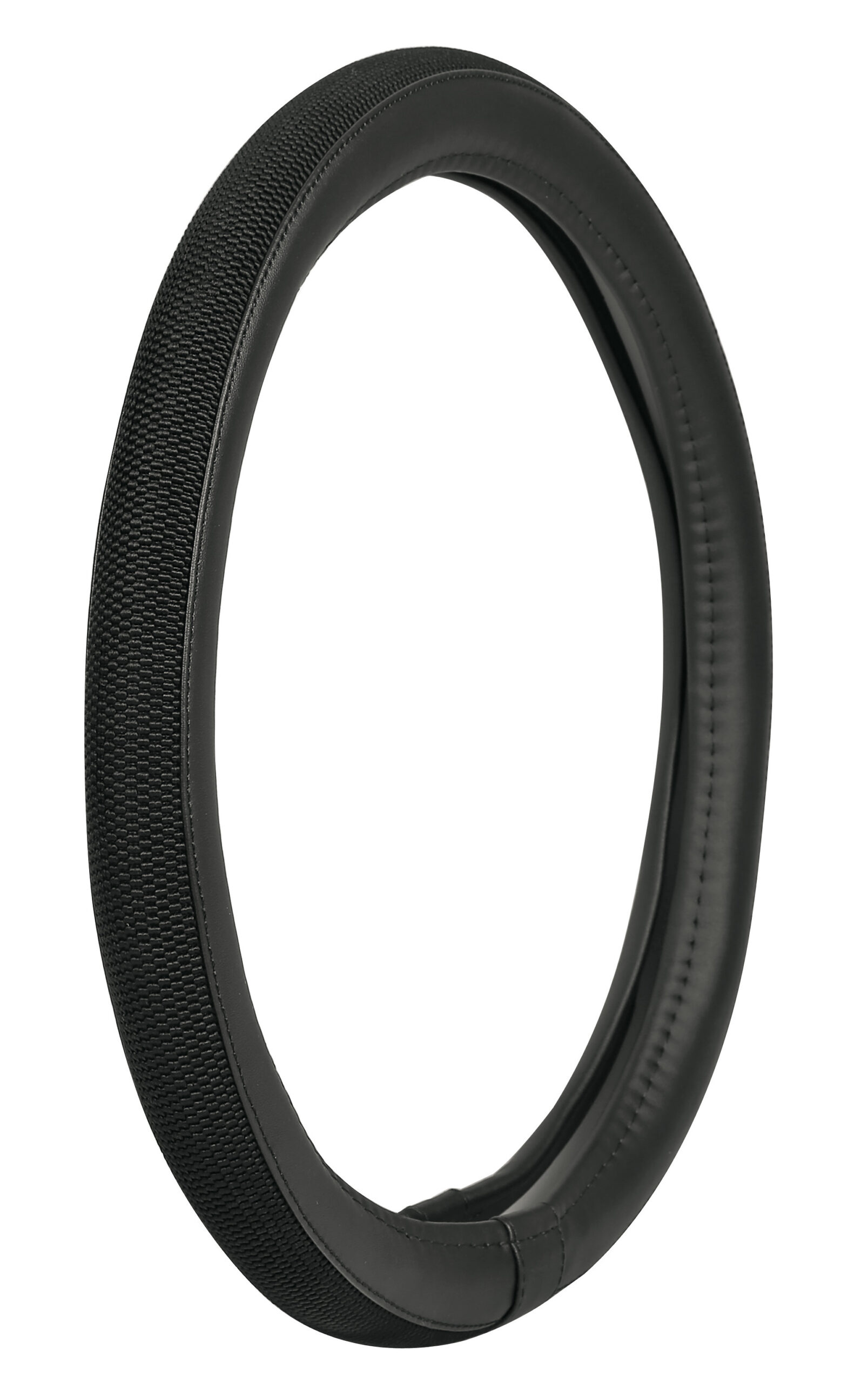 Duo-Grip, coprivolante in Skeentex - S - Ø 35/37 cm - Nero - immagine 2