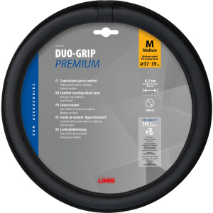 Duo-Grip, coprivolante in Skeentex - M - Ø 37/39 cm - Nero