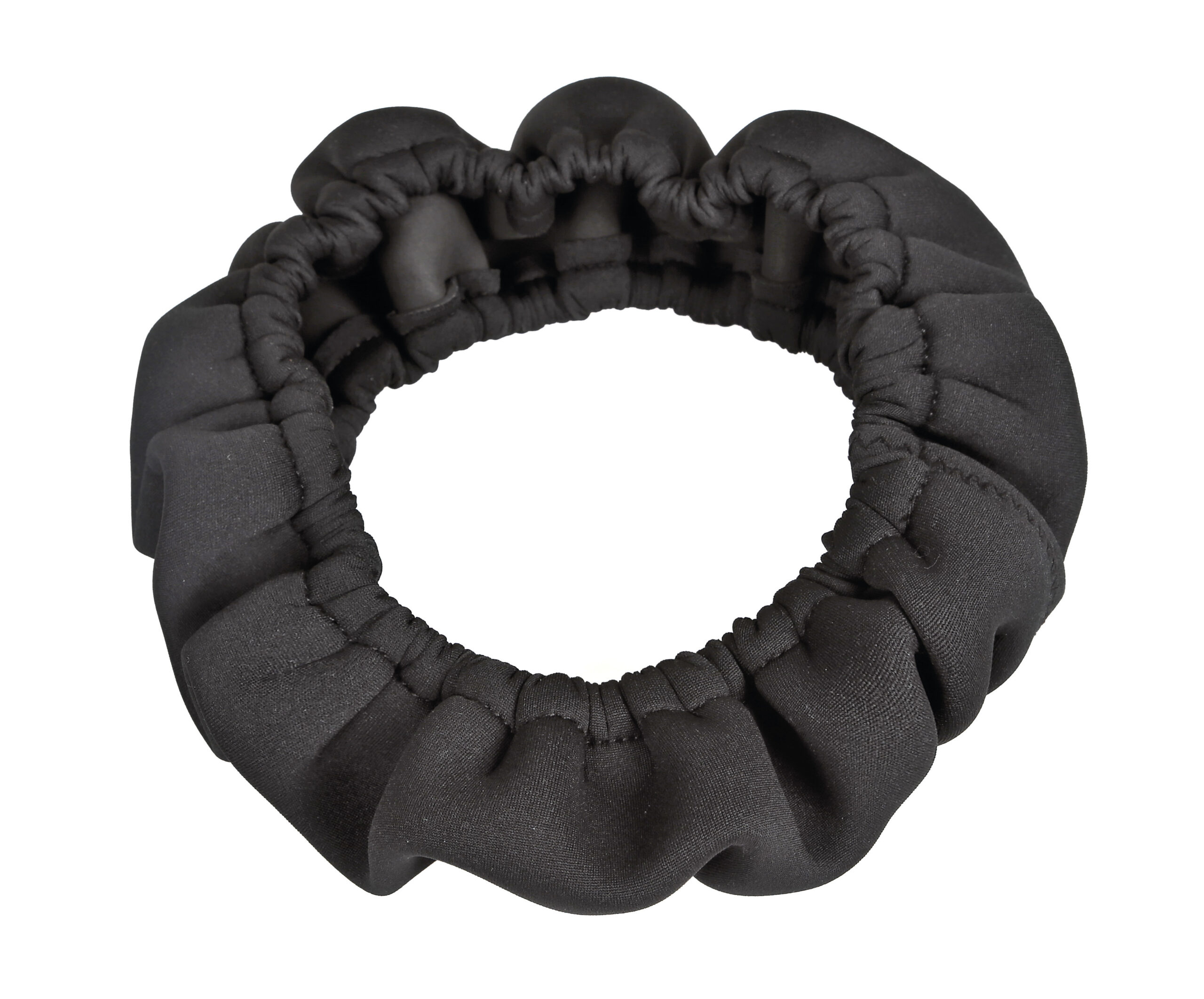 Protector 2 in 1, coprivolante elasticizzato in poliestere - Nero - immagine 3