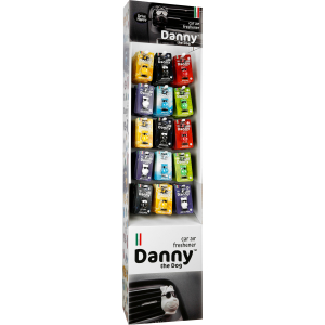 Danny the dog, espositore da pavimento 105 pz assortiti