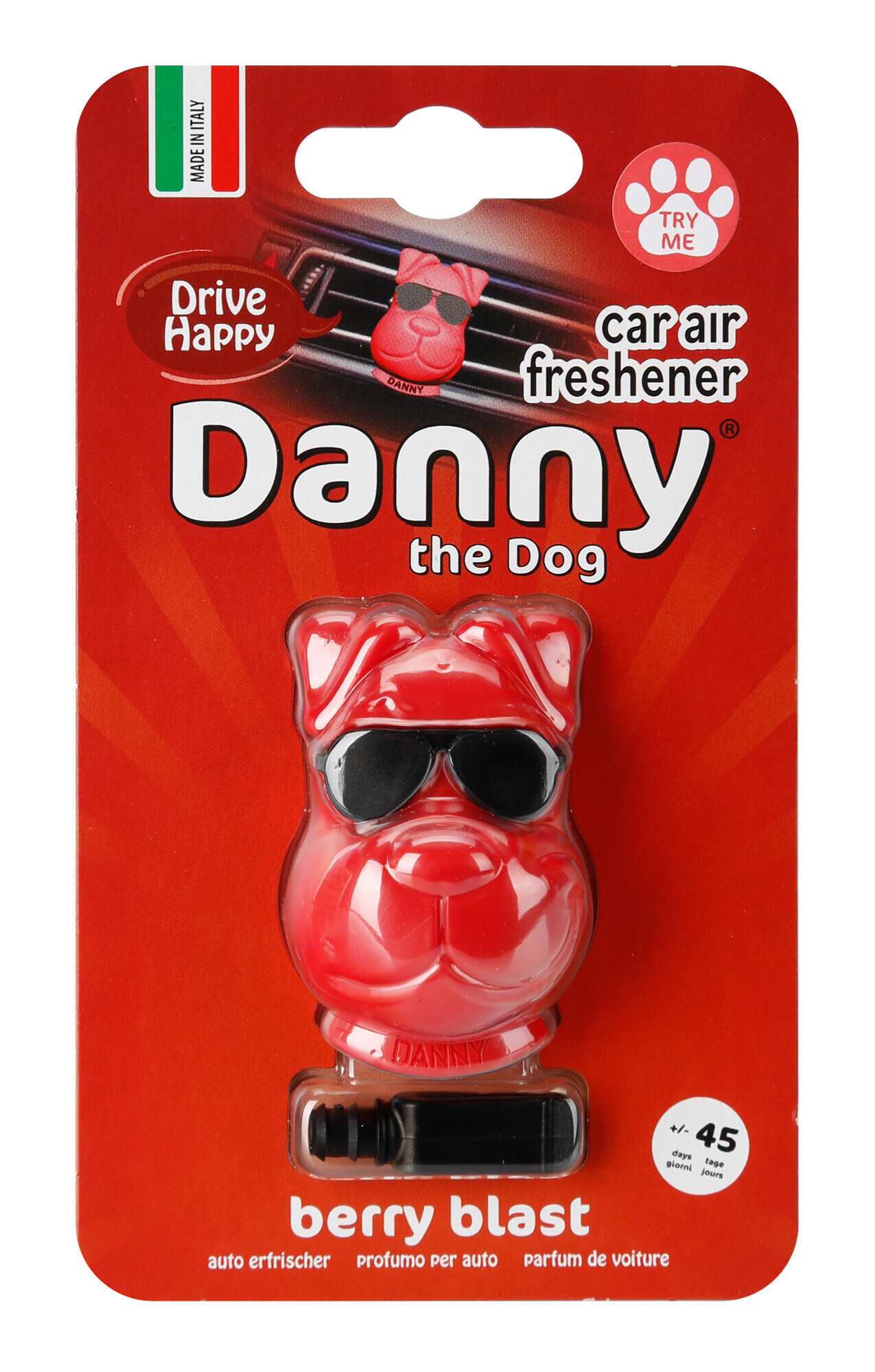 Danny the dog, deodorante per abitacolo - Berry Blast - immagine 5
