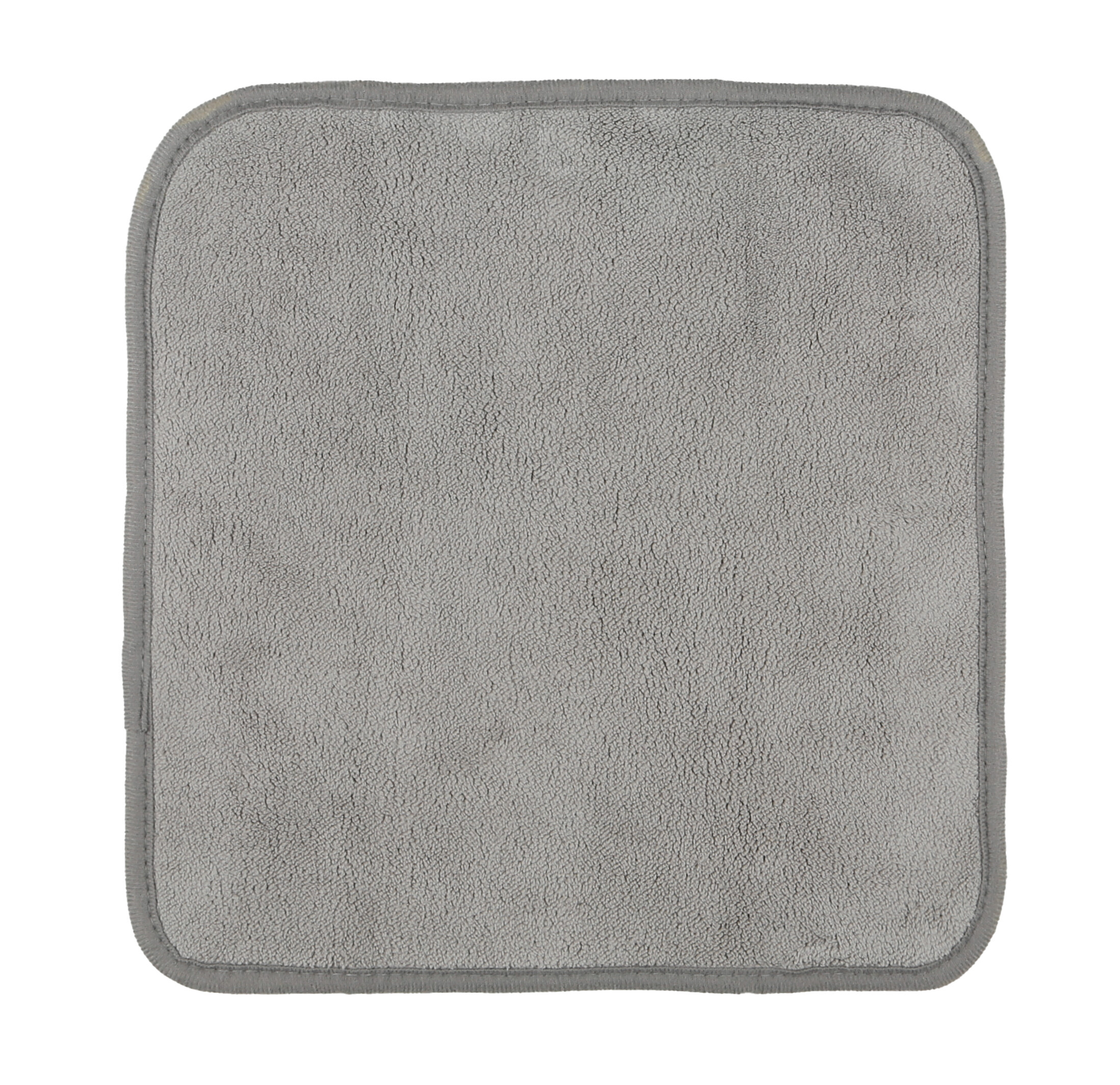 Premium Quality, panno in microfibra double-face - 30x30 cm - Grigio/Giallo - immagine 3