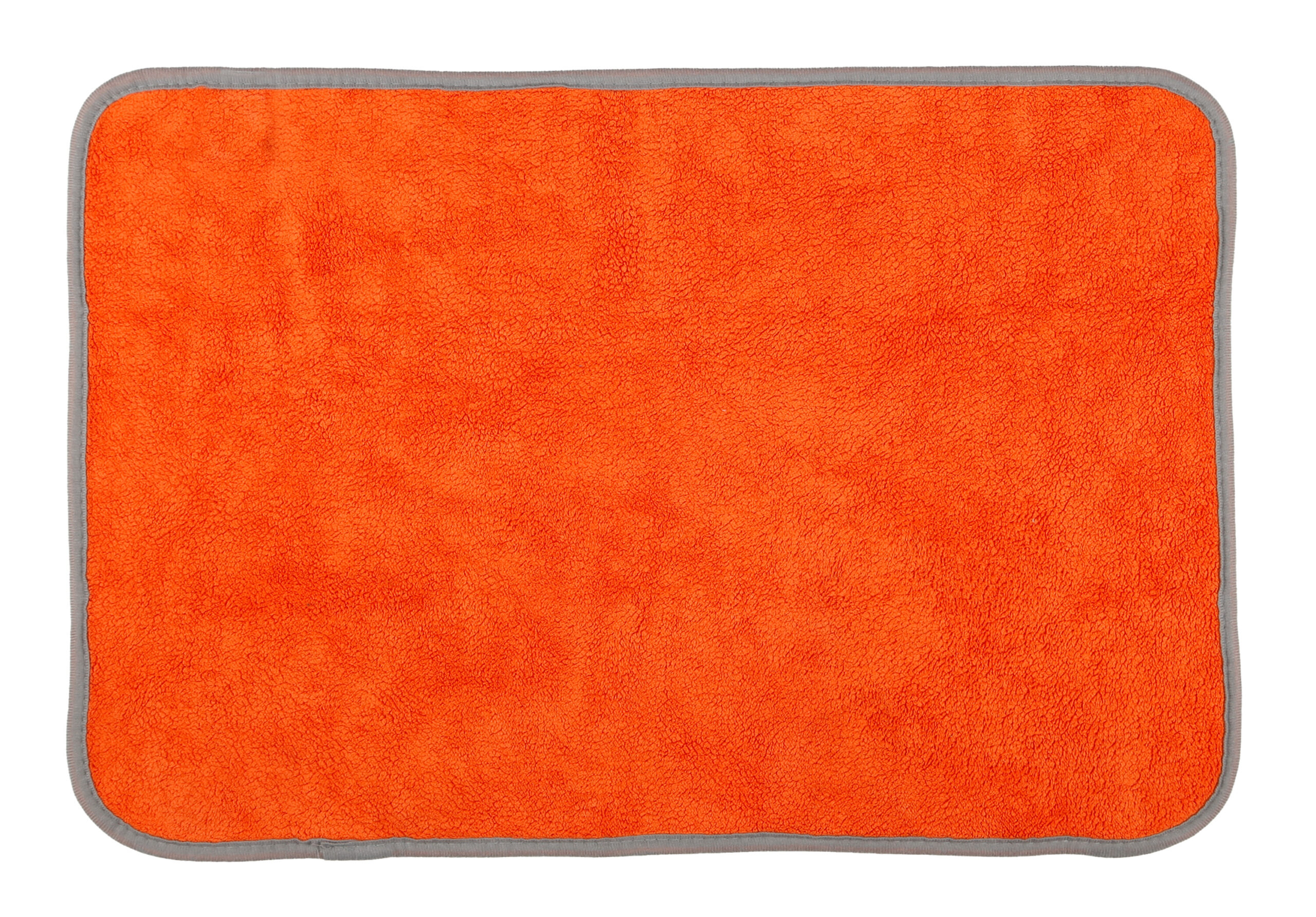 Premium Quality, panno in microfibra double-face - 40x60 cm - Grigio/Arancio - immagine 2