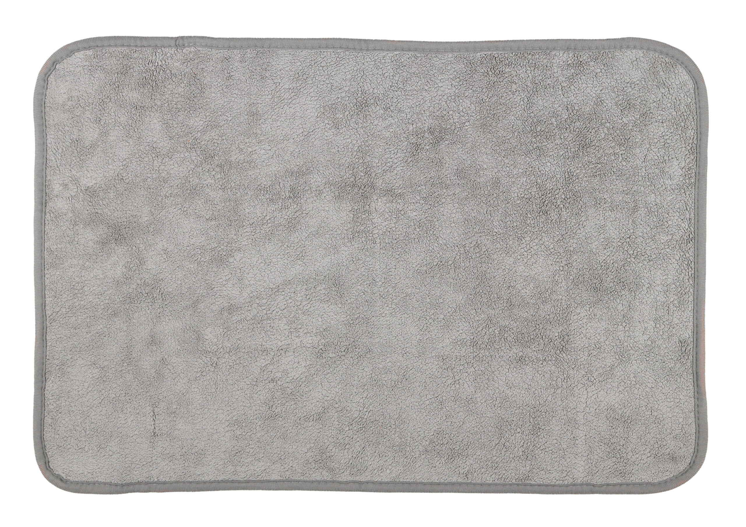 Premium Quality, panno in microfibra double-face - 40x60 cm - Grigio/Arancio - immagine 3