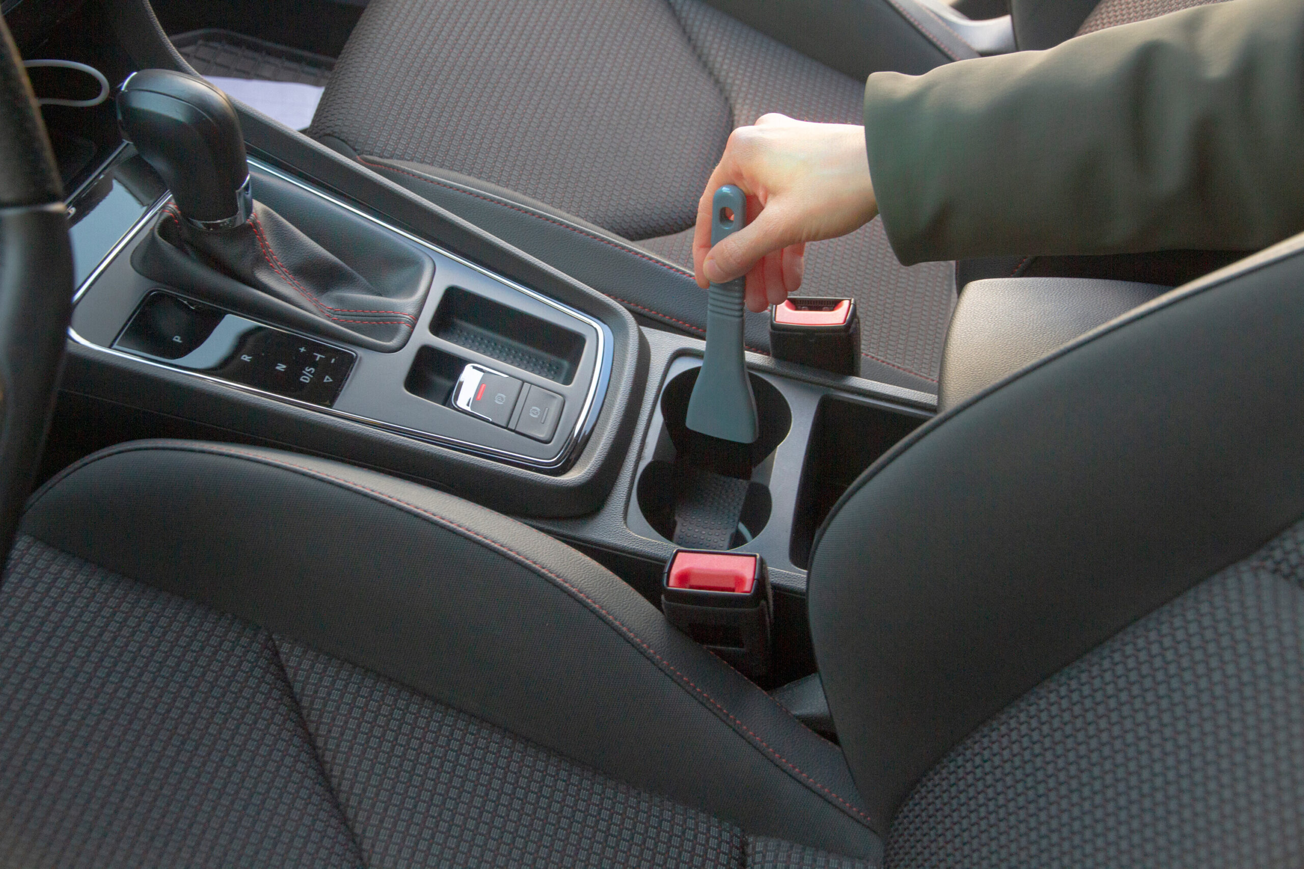 Kit 3 spazzole per pulizia interni auto - immagine 3