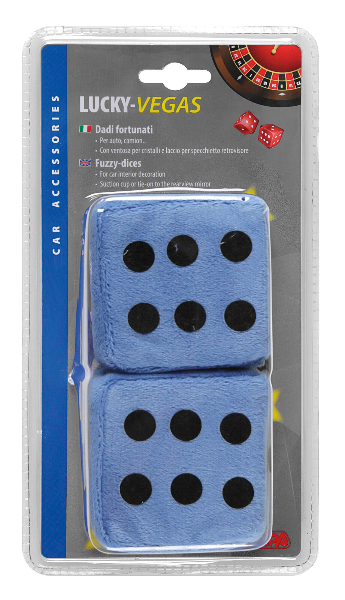 Lucky-Vegas, dadi fortunati - Azzurro - immagine 2