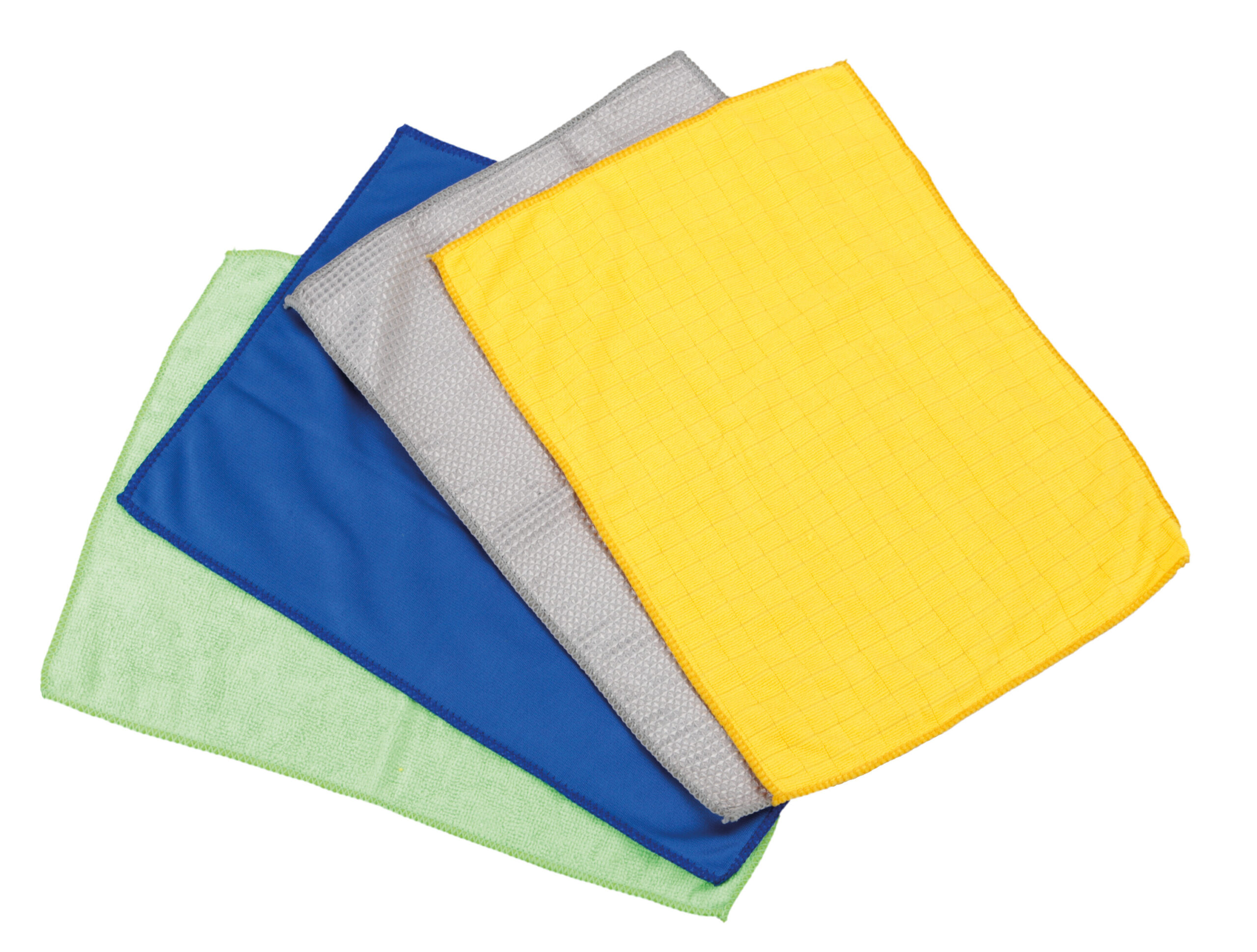 Set 4 panni assortiti in microfibra - 40x30 cm - immagine 2