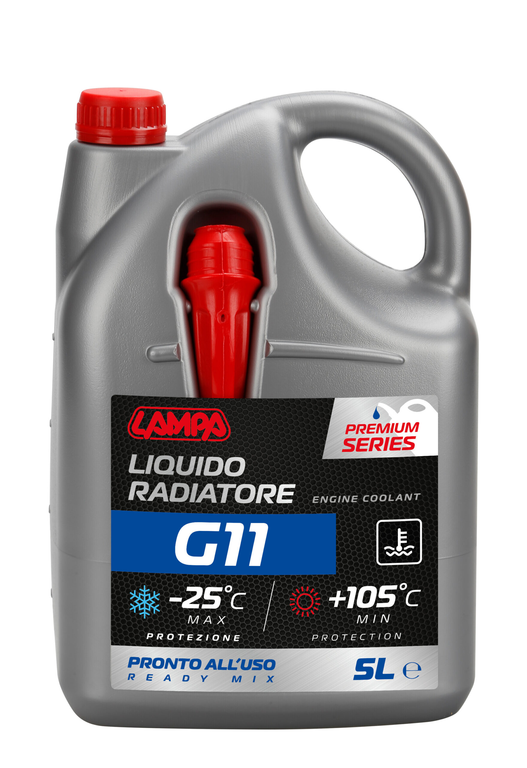 Premium Series Blu G11, liquido antigelo radiatore - (-25°C / +105°C) - 5 L
