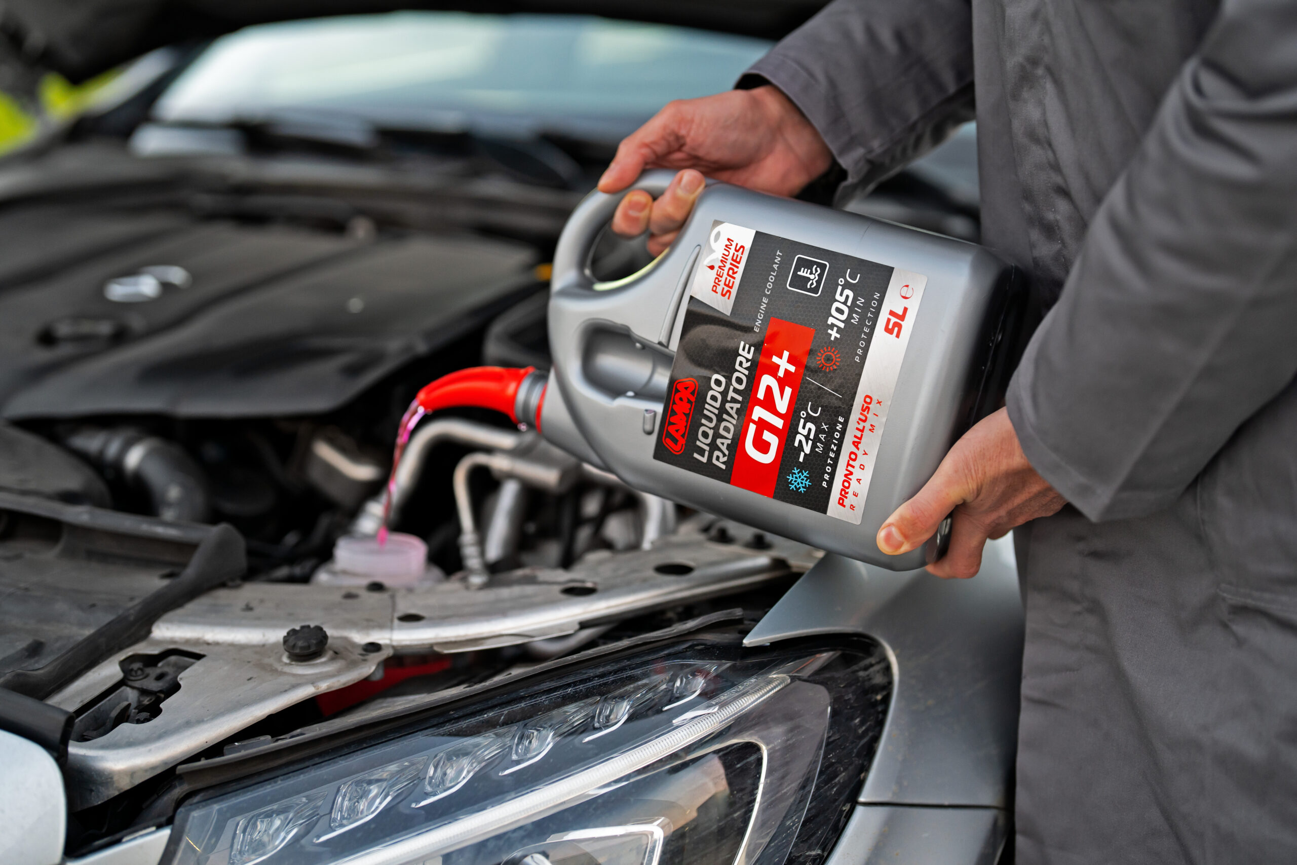 Premium Series Rosso G12+, liquido antigelo radiatore - (-40°C / +110°C) - 5 L - immagine 3