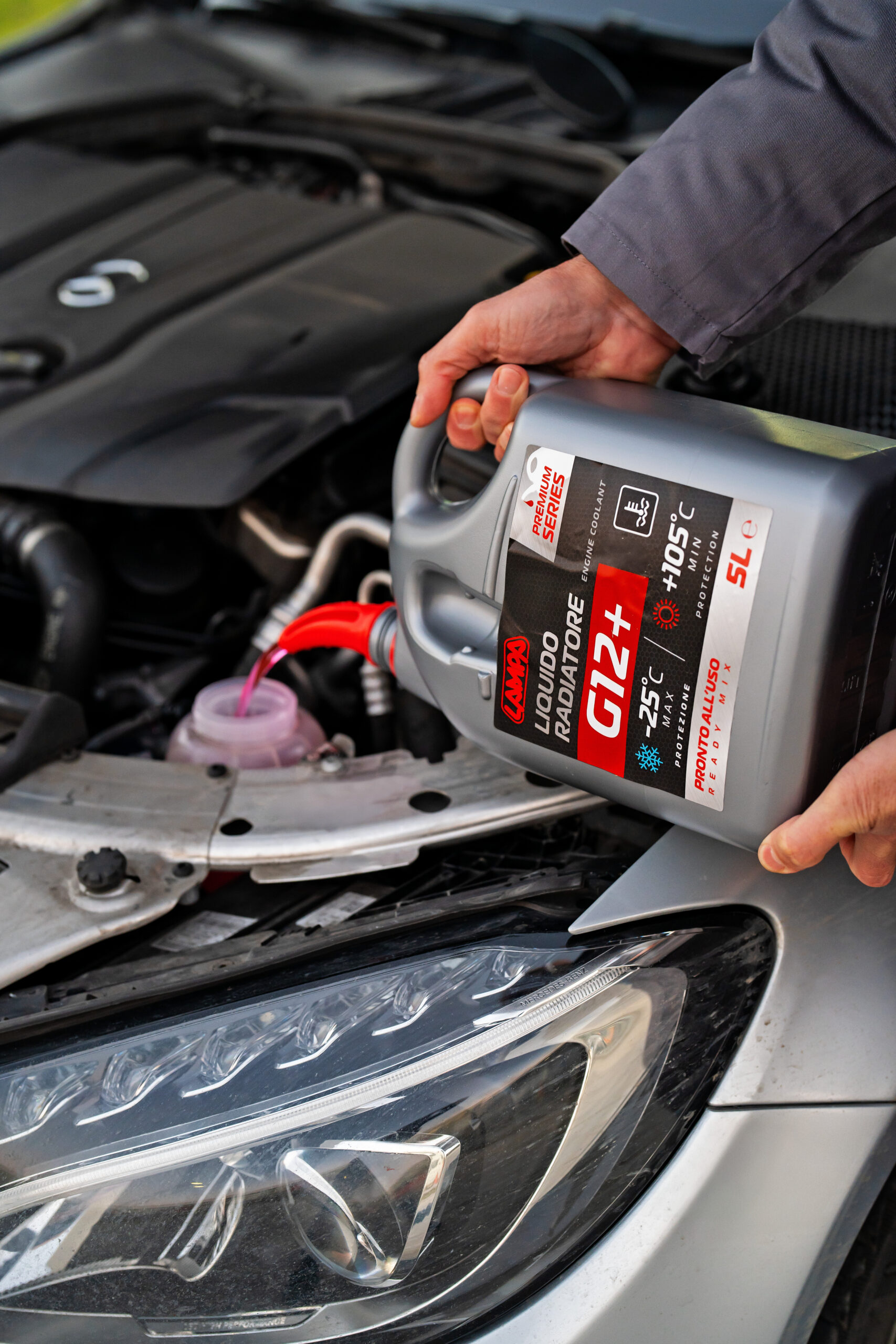 Premium Series Rosso G12+, liquido antigelo radiatore - (-40°C / +110°C) - 5 L - immagine 4