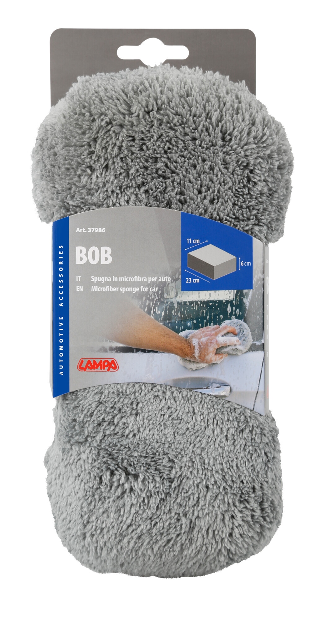 Bob, spugna con rivestimento in microfibra - Standard - immagine 3