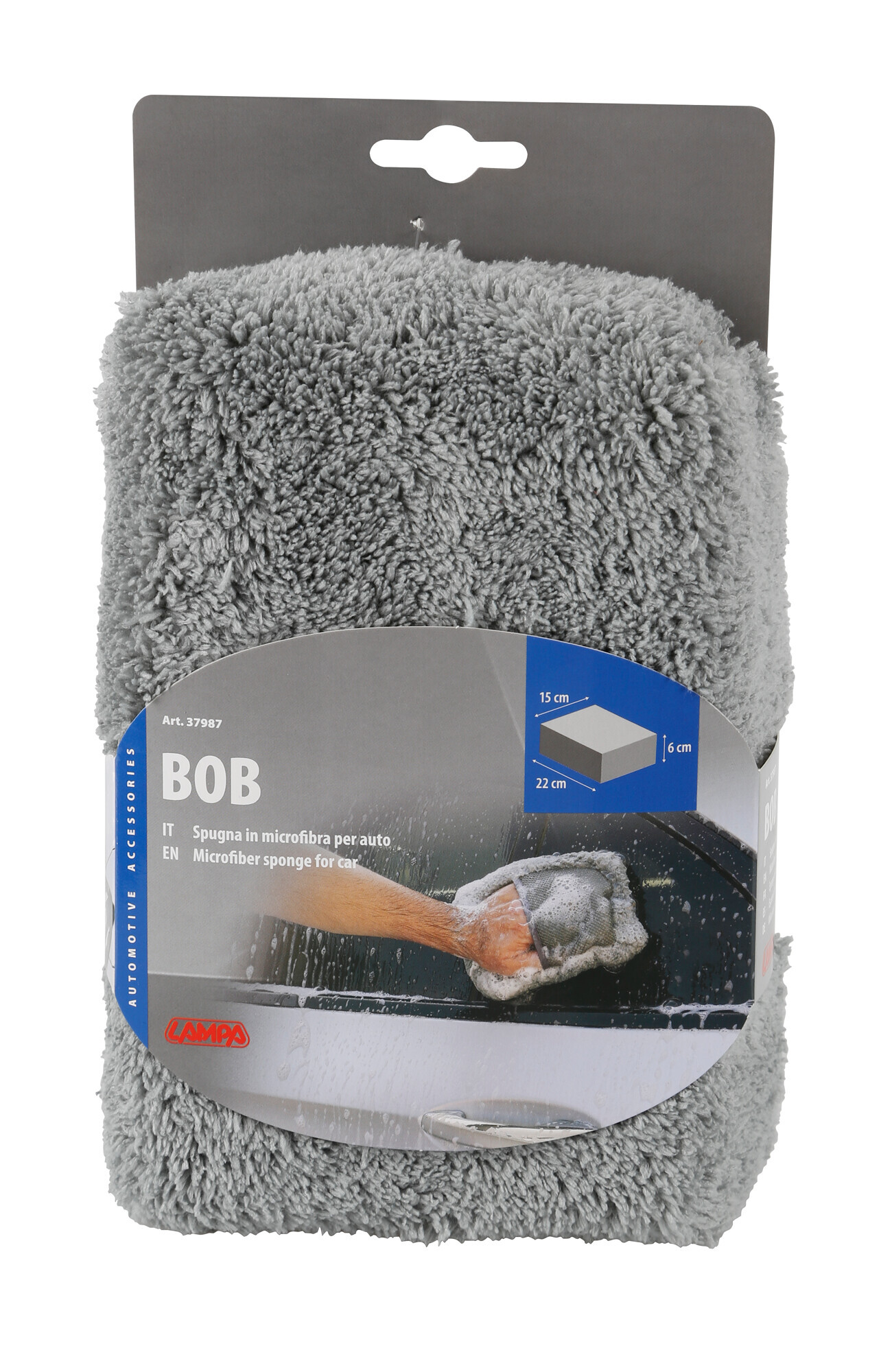Bob, spugna con rivestimento in microfibra - Double Face - immagine 4
