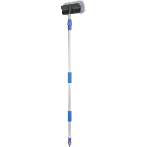 Truck-Wash, set idrospazzola con manico telescopico, innesto a vite