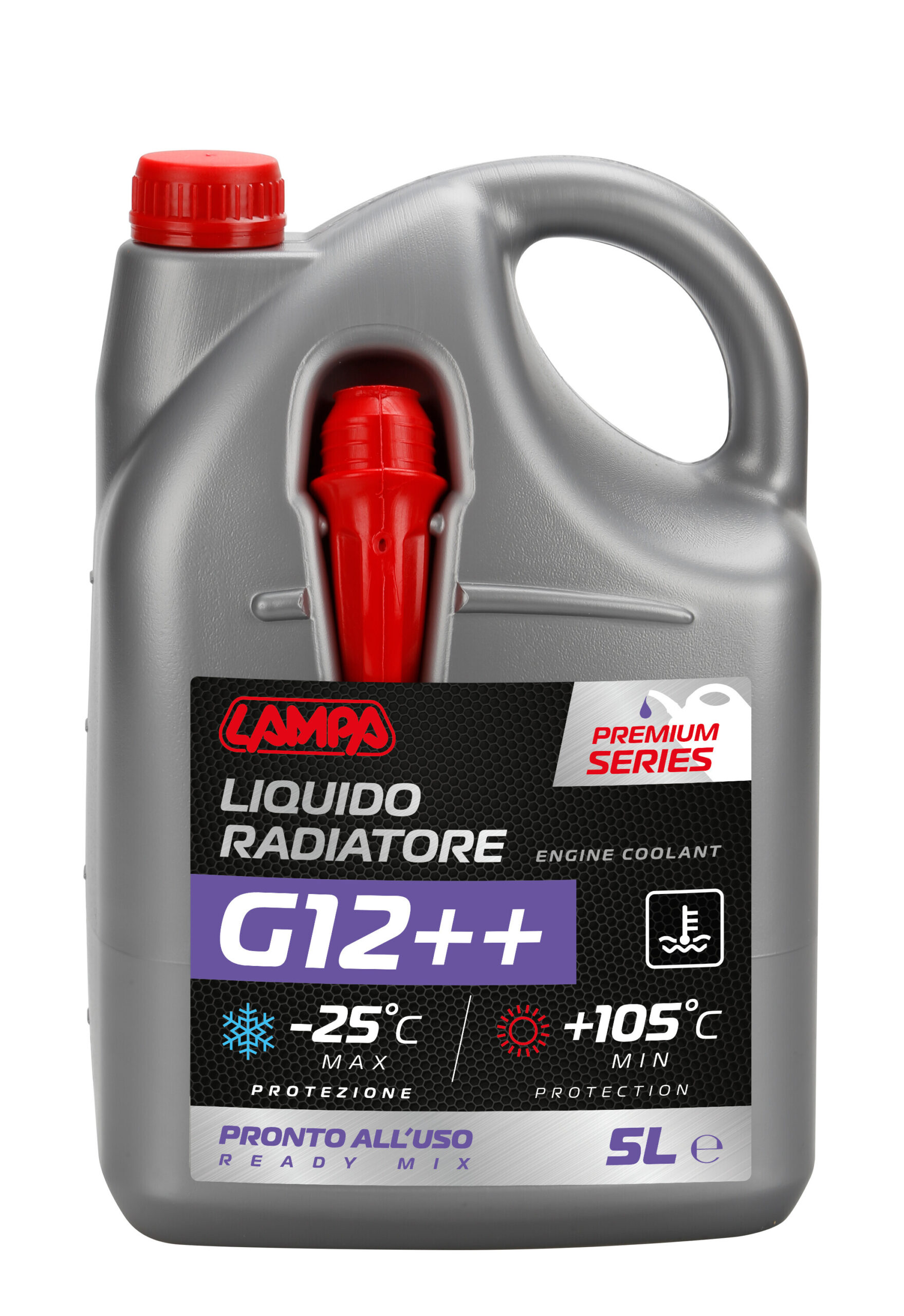 Premium Series Viola G12++, liquido antigelo radiatore - (-25°C / +105°C) - 5 L