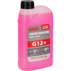 Superior-Rosso G12+, liquido antigelo radiatore - (-36°C/+108°C) - 1 L