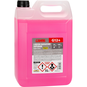 Superior-Rosso G12+, liquido antigelo radiatore - (-20°C/+105°C) - 5 L