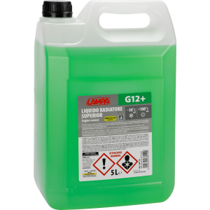 Superior-Verde G12+, liquido antigelo radiatore - (-36°C/+108°C) - 5 L