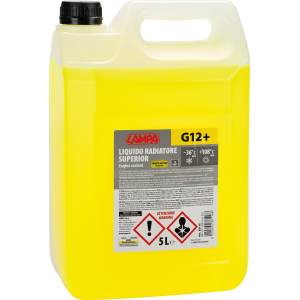 Superior-Giallo G12+, liquido antigelo radiatore - (-36°C/+108°C) - 5 L