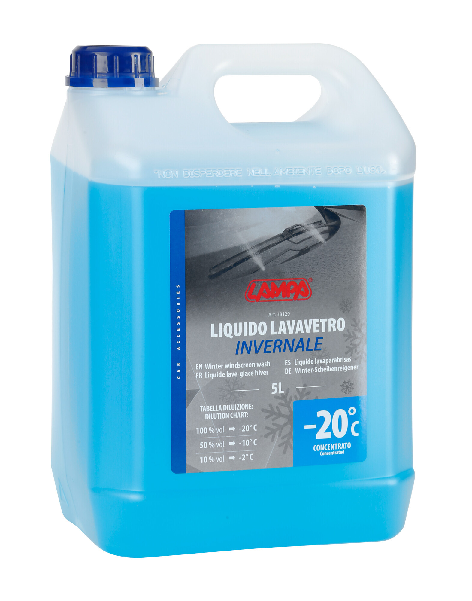 Liquido detergente cristalli (-20°C) - 5000 ml
