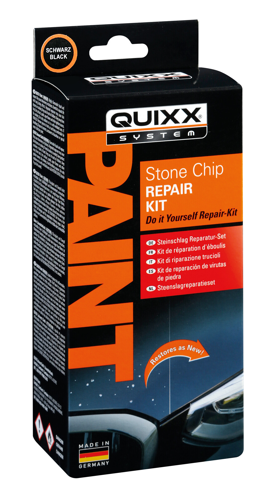 Quixx, Kit di riparazione scheggiature - Nero - immagine 6