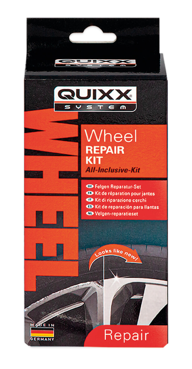Quixx, kit riparazione cerchi in lega - Argento - immagine 13
