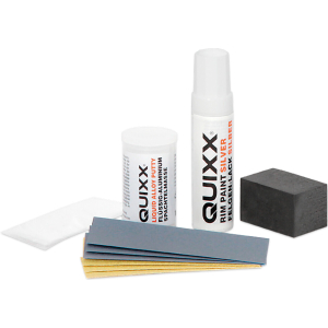 Quixx, kit riparazione cerchi in lega - Argento