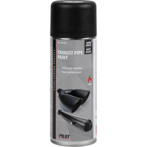 Vernice spray per marmitte - 400 ml - Nero opaco