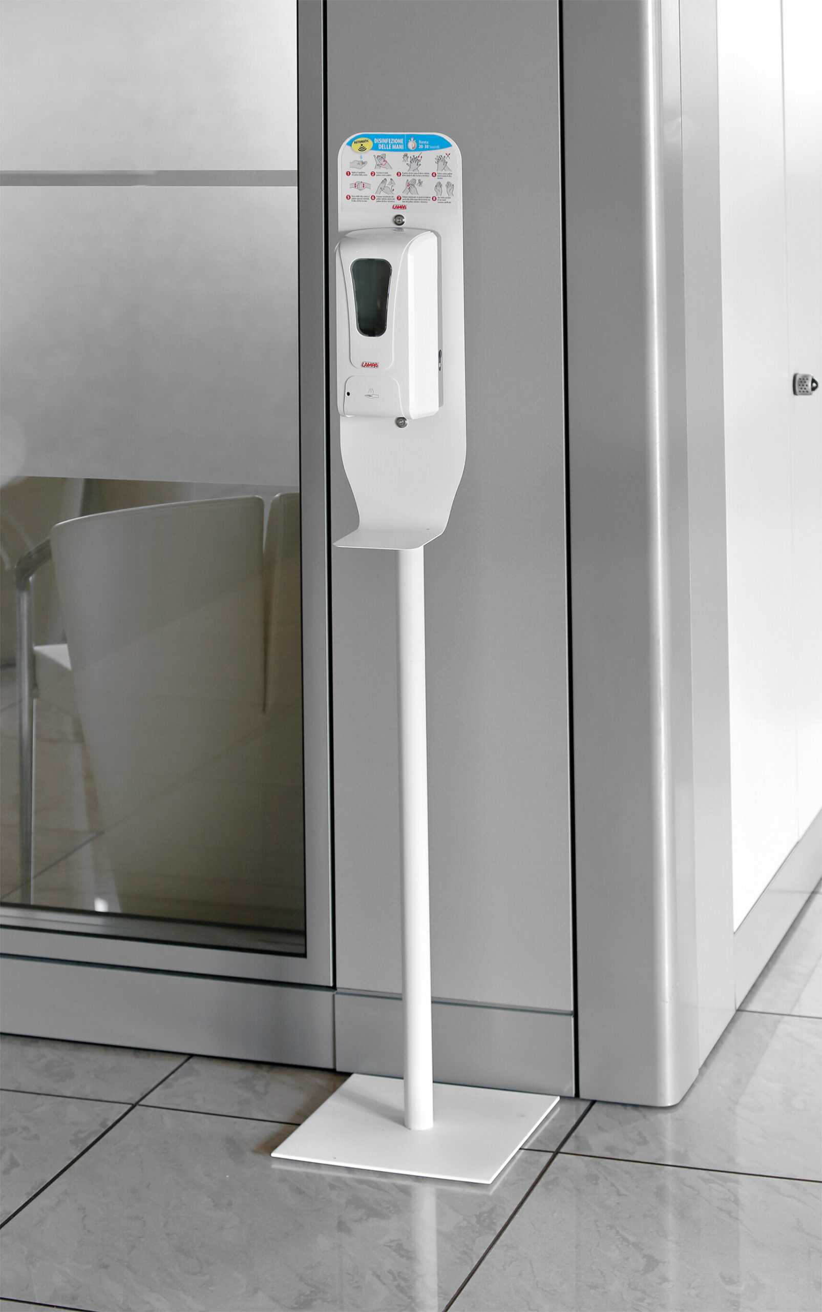 Dispenser automatico completo di piantana - immagine 3