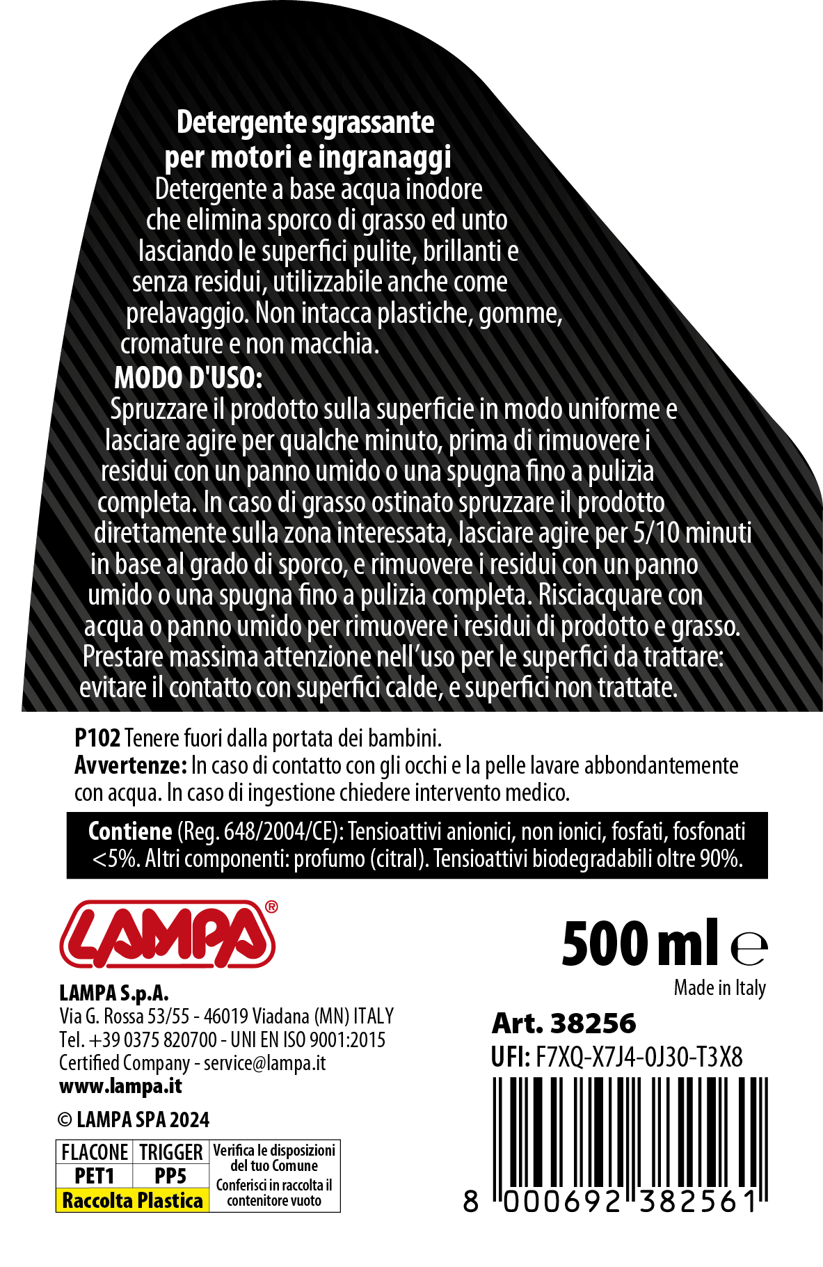 Gran Pree, sgrassatore motore - 500 ml - immagine 2