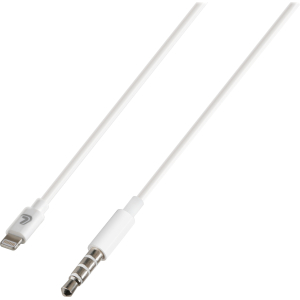 Linea Essentials, cavo Apple 8 Pin > Aux - 100 cm - Bianco