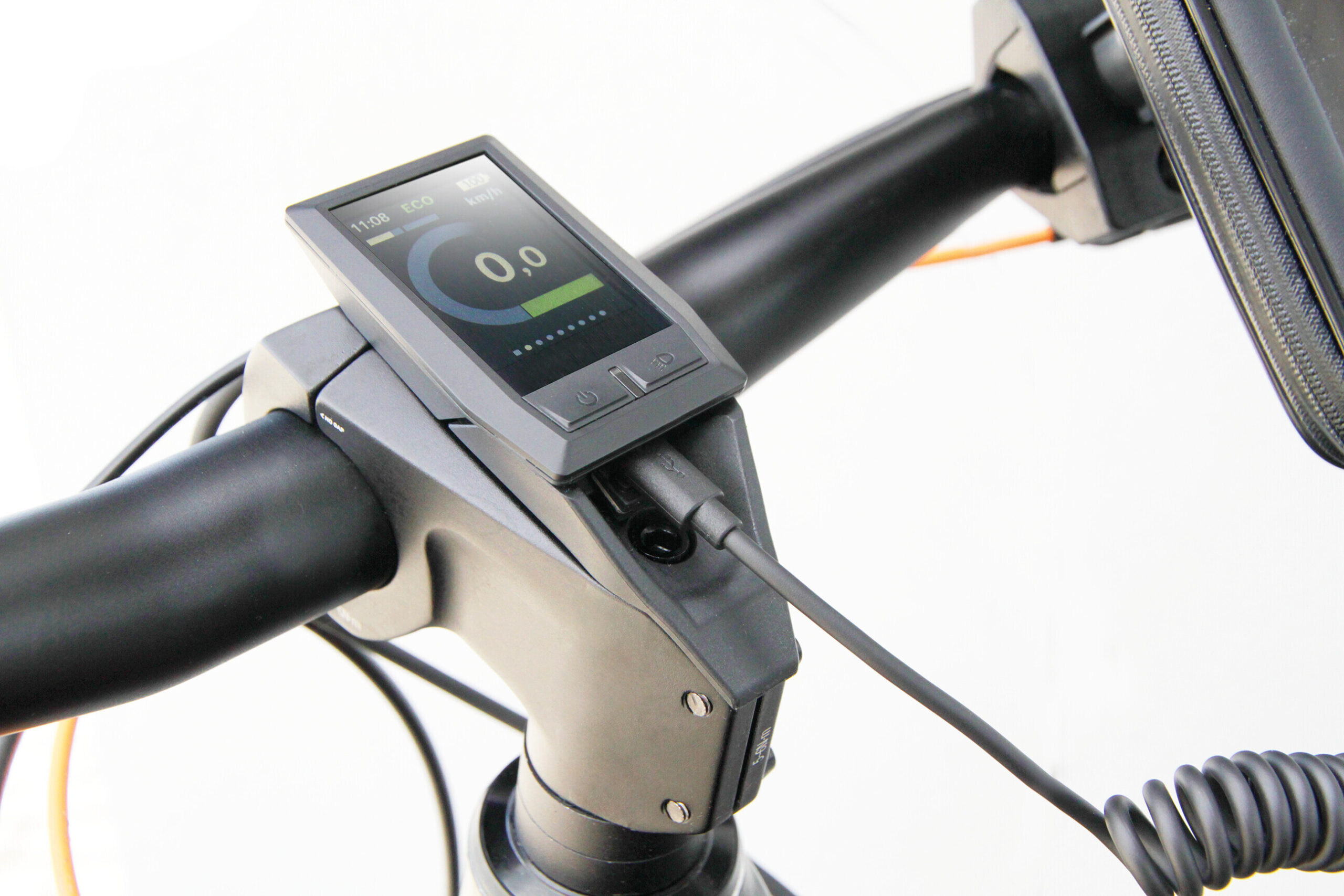 Cavo a spirale per Ebike, Micro Usb > Type C - immagine 3