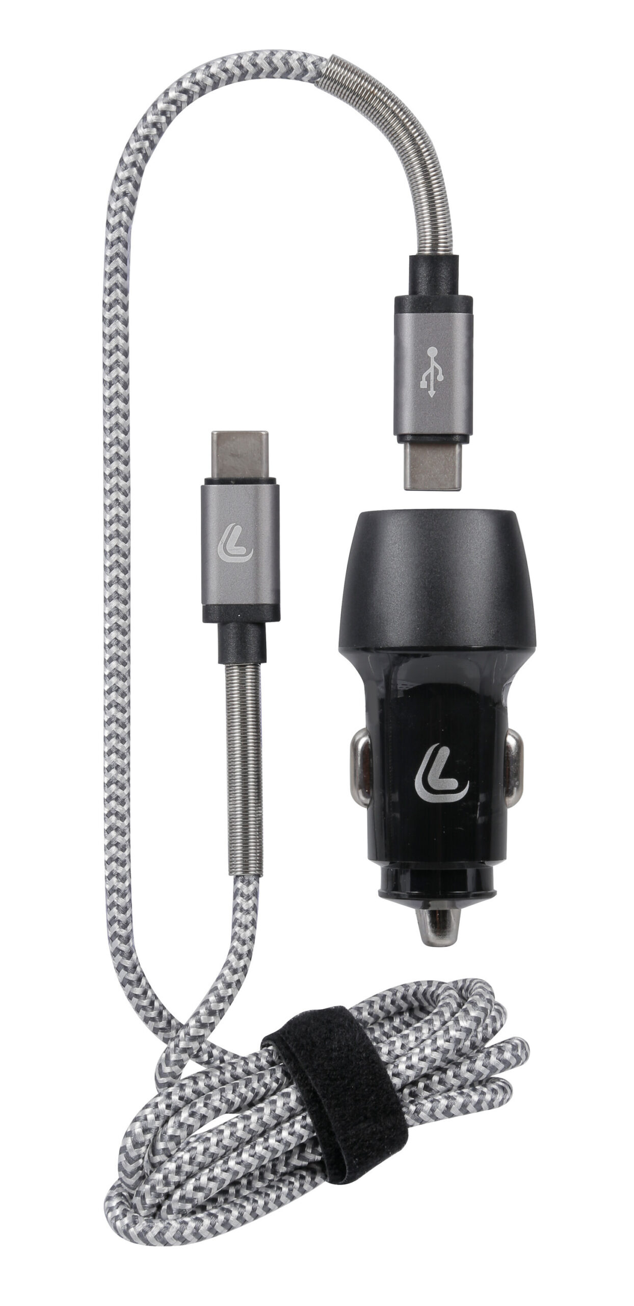 Kit 2 in 1 Type-C Pro - PD / QC 3.0 - 18W - 12/24V - immagine 3