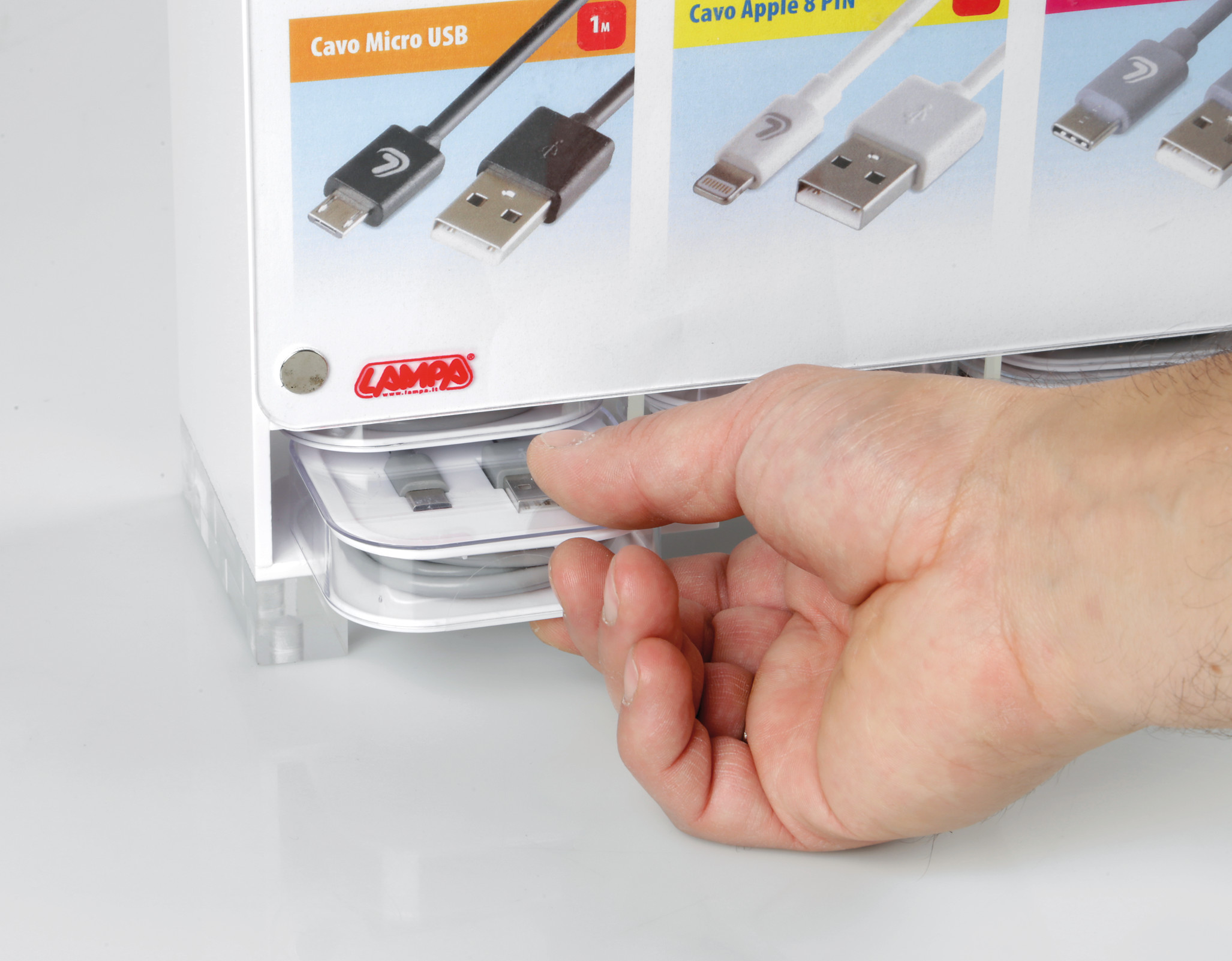 Linea Essentials, espositore da banco in acrilico - immagine 3