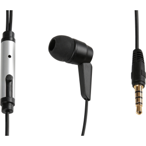 Linea Essentials, Auricolare stereo con microfono - 120 cm - Nero