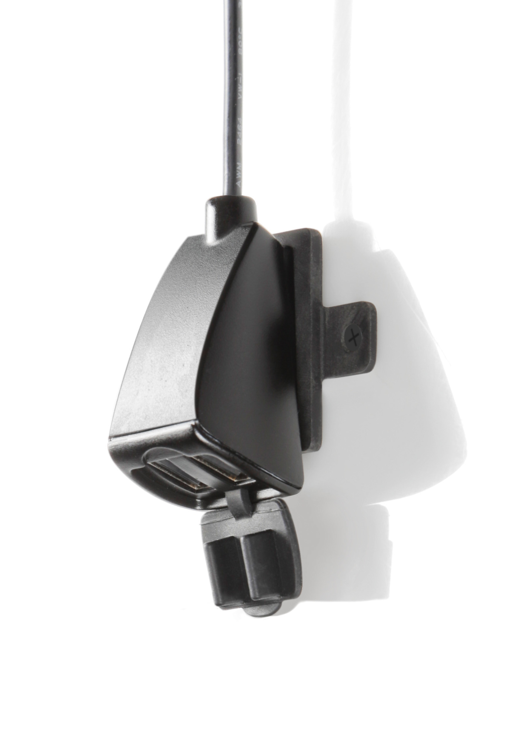 Usb-Fix Trek 2, doppio caricatore usb resistente all’acqua, fissaggio con viti o biadesivo - Ultra Fast Charge - 5400 mA - 12/24V - immagine 3