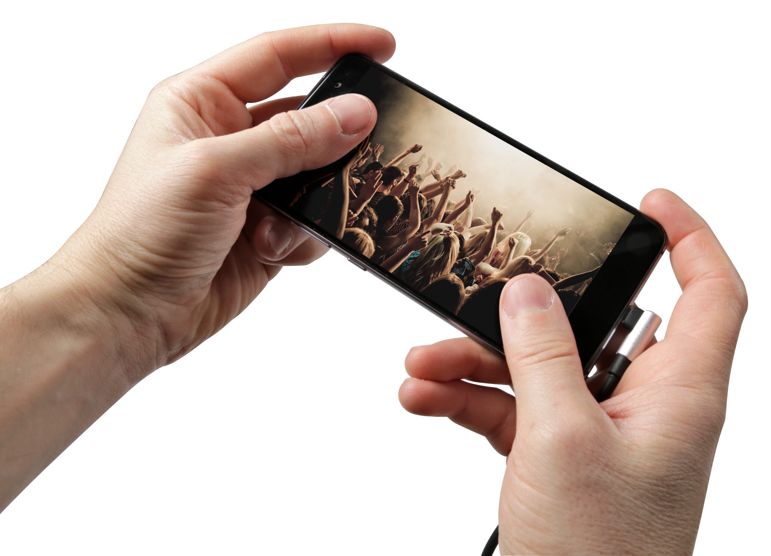 Cavo 90° Usb > Micro Usb - 100 cm - Nero - immagine 7