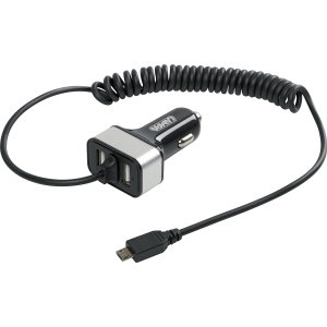 Caricabatteria Micro Usb con 2 porte Usb - Fast Charge - 5800 mA - 12/24V