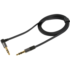 Phixia 90°, cavo AUX-AUX - 120 cm - Nero