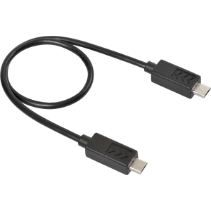 Cavo OTG Micro Usb > Micro Usb - 30 cm - Nero