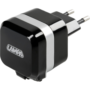 Caricabatteria da rete Micro Usb con 1 porta Usb - Fast Charge - 2400 mA - 100/230V