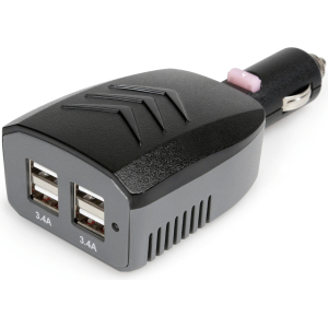 Caricabatteria 4 porte Usb - 6800 mA - 12/24V