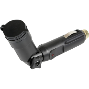 Adattatore snodabile per presa corrente, 12/24V