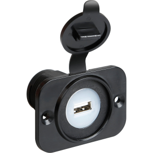 Ext-7, presa Usb, montaggio ad incasso, 12/24V