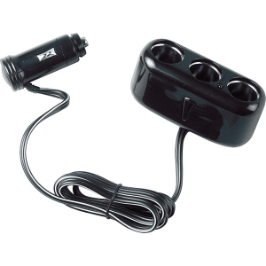 Presa corrente tripla con prolunga 12/24V