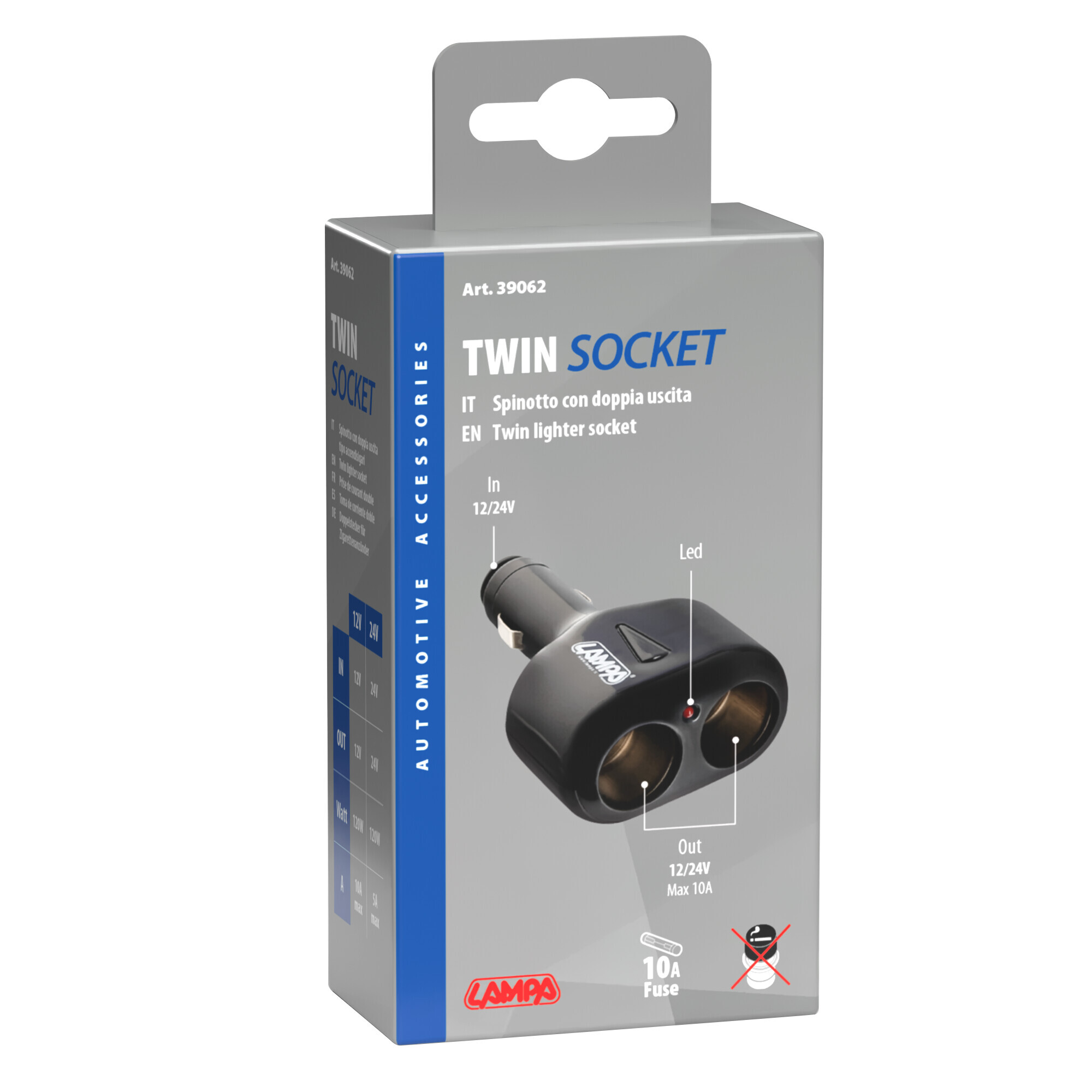 Presa corrente doppia 12/24V - immagine 3