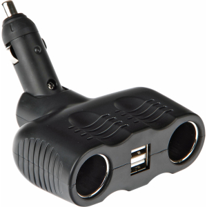 Duo-4, presa corrente doppia con USB - 12/24V